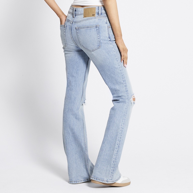 Low waist bootcut jeans "Low Boot" Light heavy worn